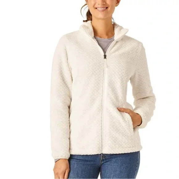 ⭐️ Host pick Firm Price ⭐️ New with tags Free2B Medium white jacket - Picture 1 of 4